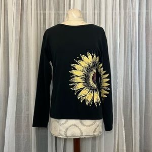 Y2K Vintage Sunflower Top